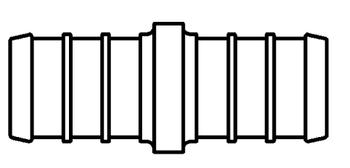 Robinet d'extérieur multicouche à poignée en T + rosace Sanivesk chrome  (compression x filet mâle) 16x2mm x 1/2