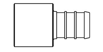 PEX FEM SWT ADP NL 1/2PX1/2FS - PEX INS BRNL - CB PEX and PE-RT - American  Granby